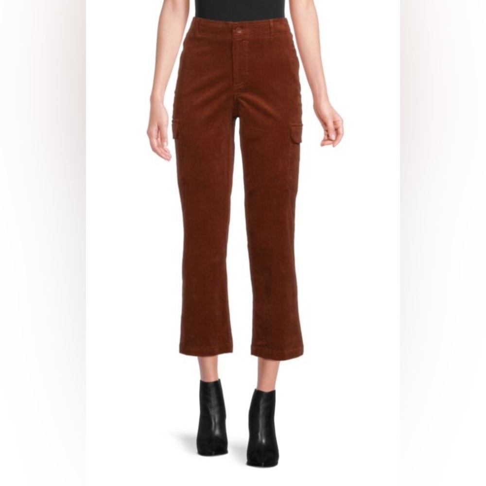 NEW Nanette Lepore Cropped Corduroy Pants.